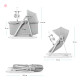 Шезлонг-гойдалка 5 в 1 Kinderkraft Nola Stone Grey KBNOLA00GRY0000