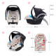 Автокрісло-переноска Kinderkraft Mink Bird KCMINK00BIR0000