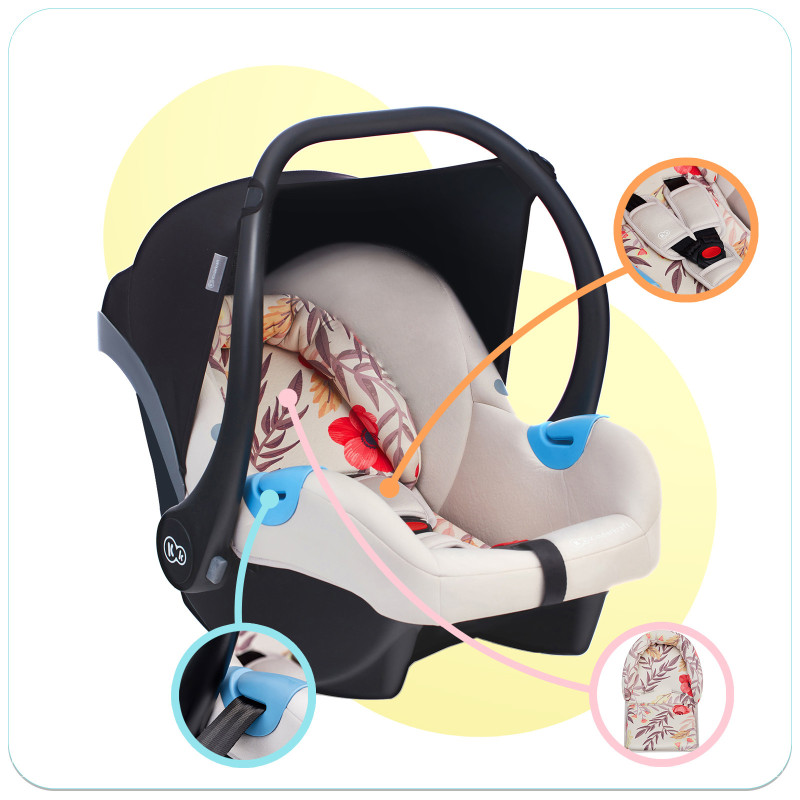 Автокрісло-переноска Kinderkraft Mink Bird KCMINK00BIR0000