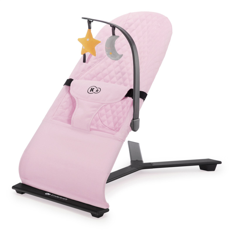 Шезлонг-гойдалка Kinderkraft Mimi Pink KBMIMI00PNK0000