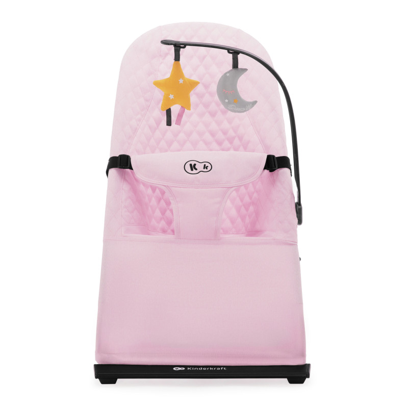Шезлонг-гойдалка Kinderkraft Mimi Pink KBMIMI00PNK0000
