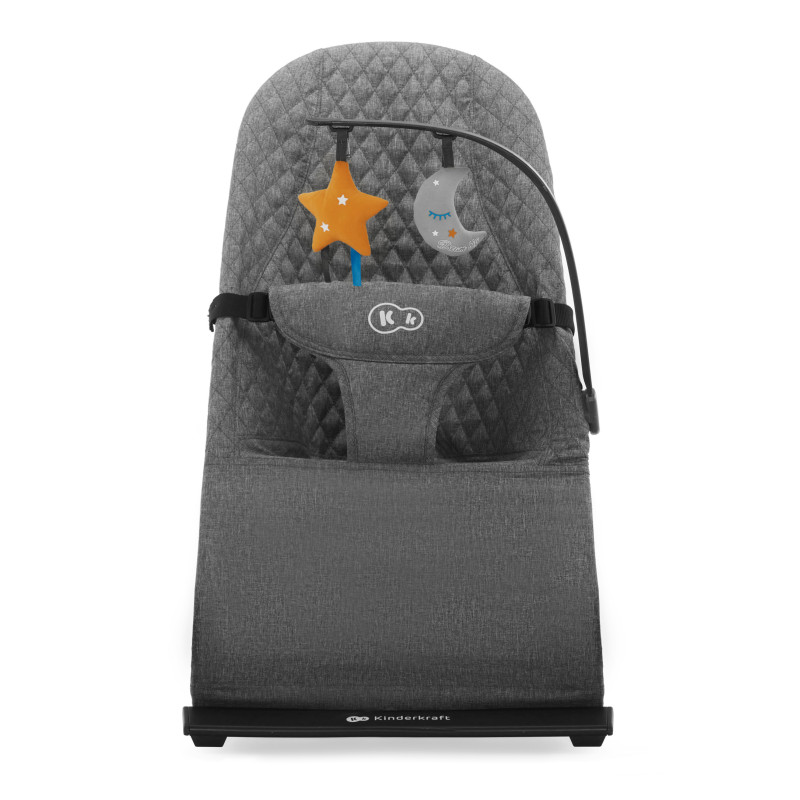 Шезлонг-гойдалка Kinderkraft Mimi Grey KBMIMI00GRY0000