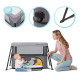 Ліжко-манеж 2 в 1 Kinderkraft Movi Grey KCMOVI00GRY0000