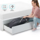 Ліжко-манеж 2 в 1 Kinderkraft Movi Grey KCMOVI00GRY0000