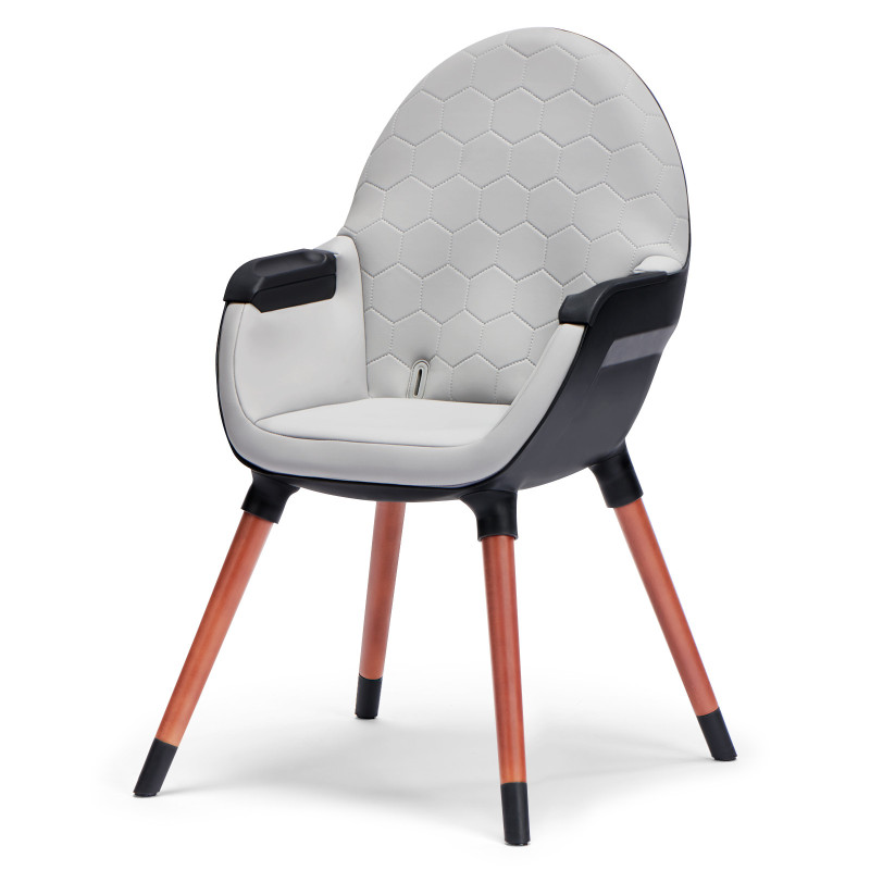 Стільчик для годування 2 в 1 Kinderkraft Finix Grey KHFINIX0GRY0000