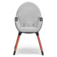 Стільчик для годування 2 в 1 Kinderkraft Finix Grey KHFINIX0GRY0000