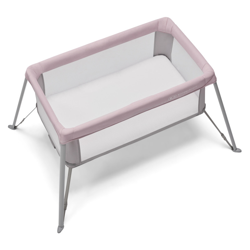 Ліжко-манеж 2 в 1 Kinderkraft Movi Pink KCMOVI00PNK0000