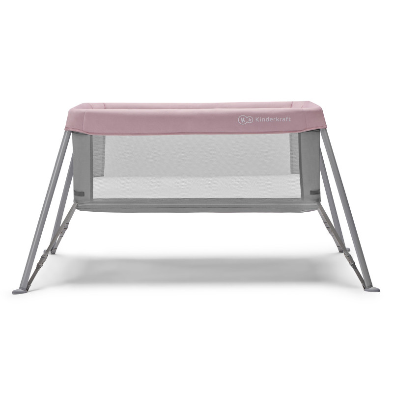 Ліжко-манеж 2 в 1 Kinderkraft Movi Pink KCMOVI00PNK0000