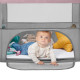 Ліжко-манеж 2 в 1 Kinderkraft Movi Pink KCMOVI00PNK0000