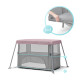 Ліжко-манеж 2 в 1 Kinderkraft Movi Pink KCMOVI00PNK0000