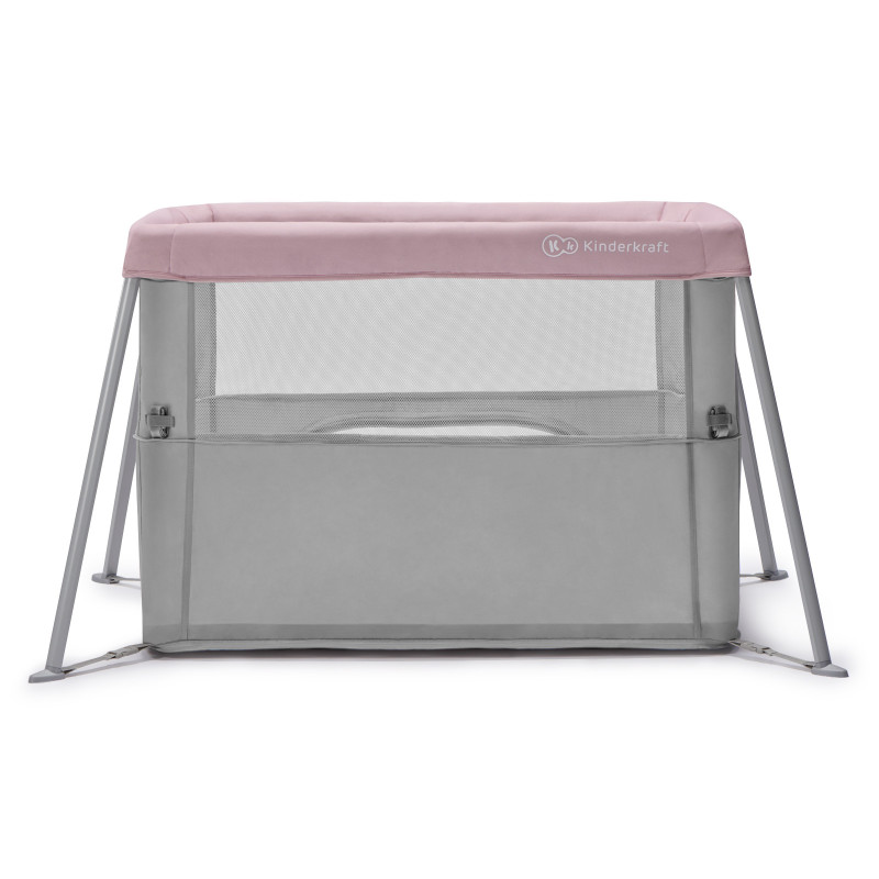 Ліжко-манеж 2 в 1 Kinderkraft Movi Pink KCMOVI00PNK0000