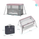 Ліжко-манеж 2 в 1 Kinderkraft Movi Pink KCMOVI00PNK0000