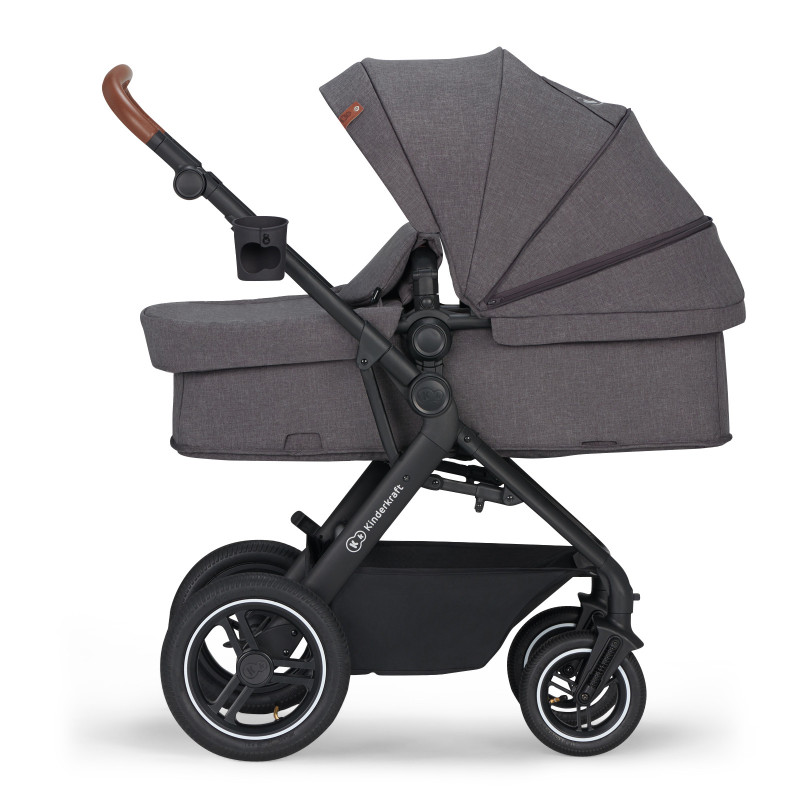 Універсальна коляска 3 в 1 Kinderkraft B-Tour Ash Gray KSBTOU00DGR3000