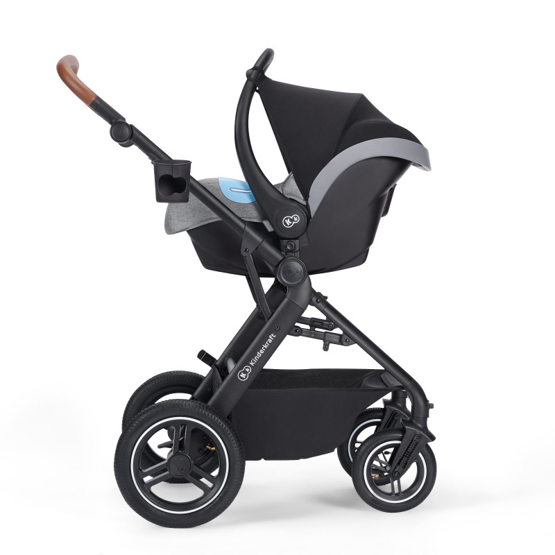 Універсальна коляска 3 в 1 Kinderkraft B-Tour Ash Gray KSBTOU00DGR3000