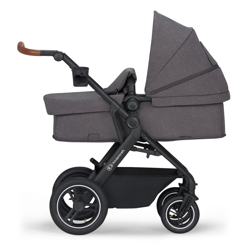 Універсальна коляска 3 в 1 Kinderkraft B-Tour Ash Gray KSBTOU00DGR3000
