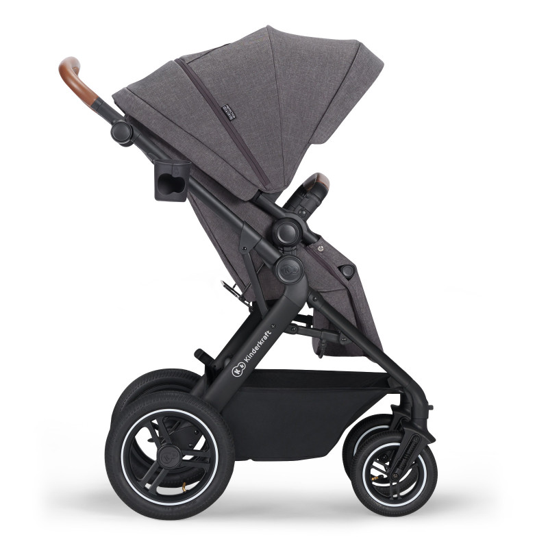 Універсальна коляска 3 в 1 Kinderkraft B-Tour Ash Gray KSBTOU00DGR3000
