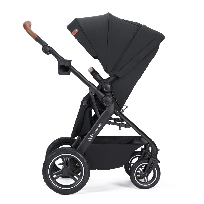 Універсальна коляска 3 в 1 Kinderkraft B-Tour Deep Black KSBTOU00BLK3000