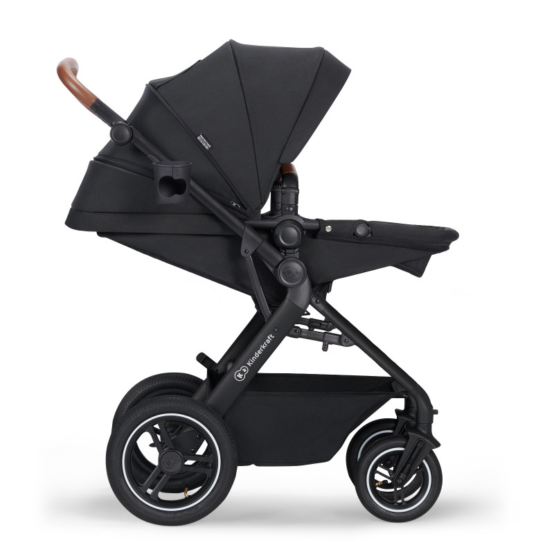 Універсальна коляска 3 в 1 Kinderkraft B-Tour Deep Black KSBTOU00BLK3000