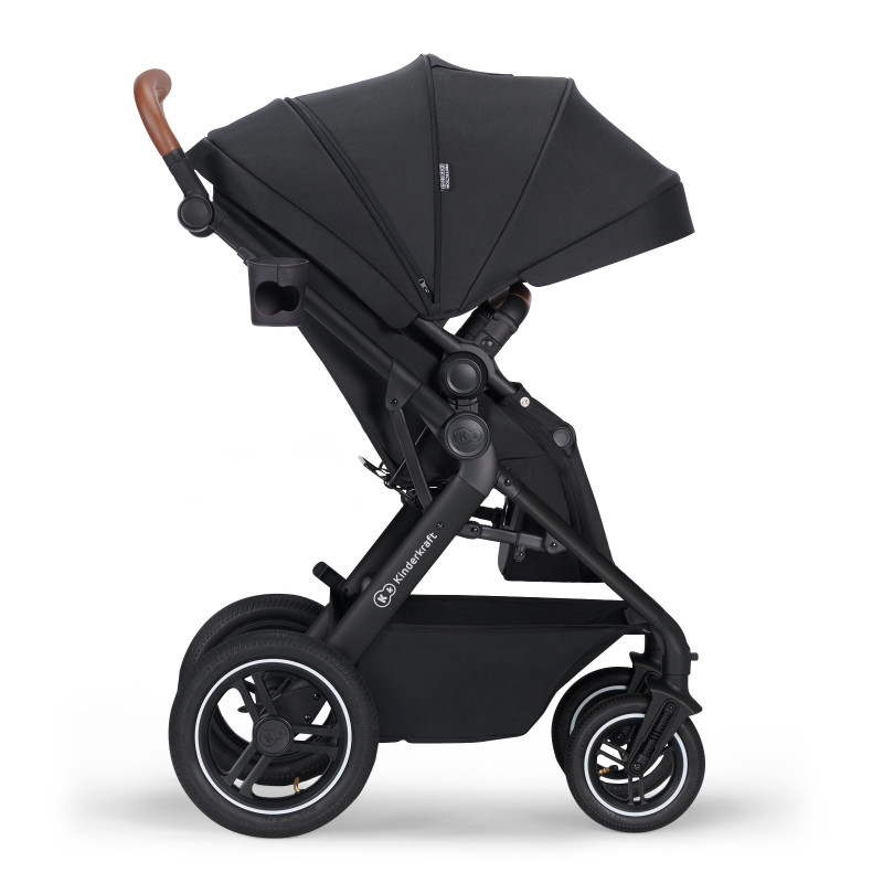 Універсальна коляска 3 в 1 Kinderkraft B-Tour Deep Black KSBTOU00BLK3000