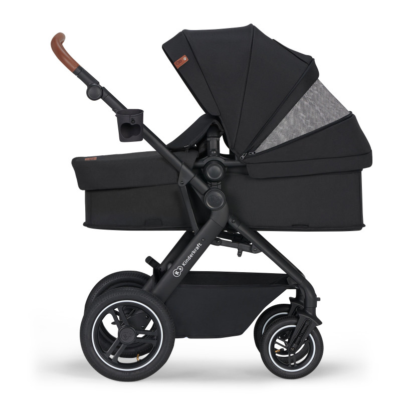 Універсальна коляска 3 в 1 Kinderkraft B-Tour Deep Black KSBTOU00BLK3000