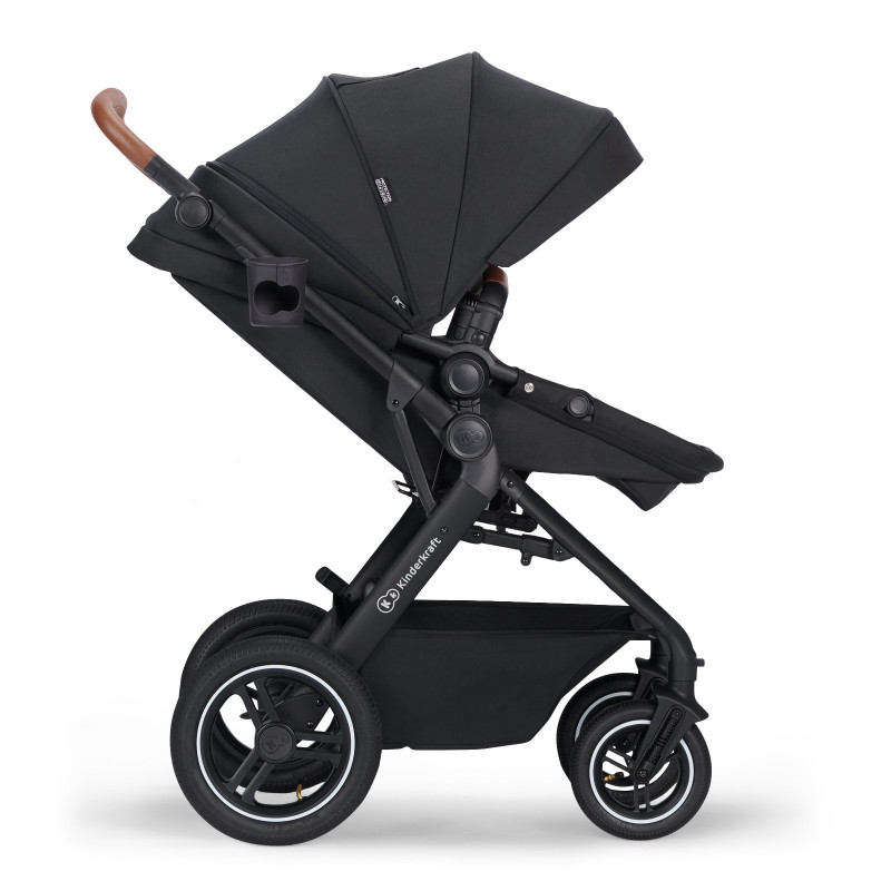 Універсальна коляска 3 в 1 Kinderkraft B-Tour Deep Black KSBTOU00BLK3000