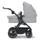 Універсальна коляска 3 в 1 Kinderkraft B-Tour Silver Gray KSBTOU00LGR3000