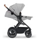 Універсальна коляска 3 в 1 Kinderkraft B-Tour Silver Gray KSBTOU00LGR3000