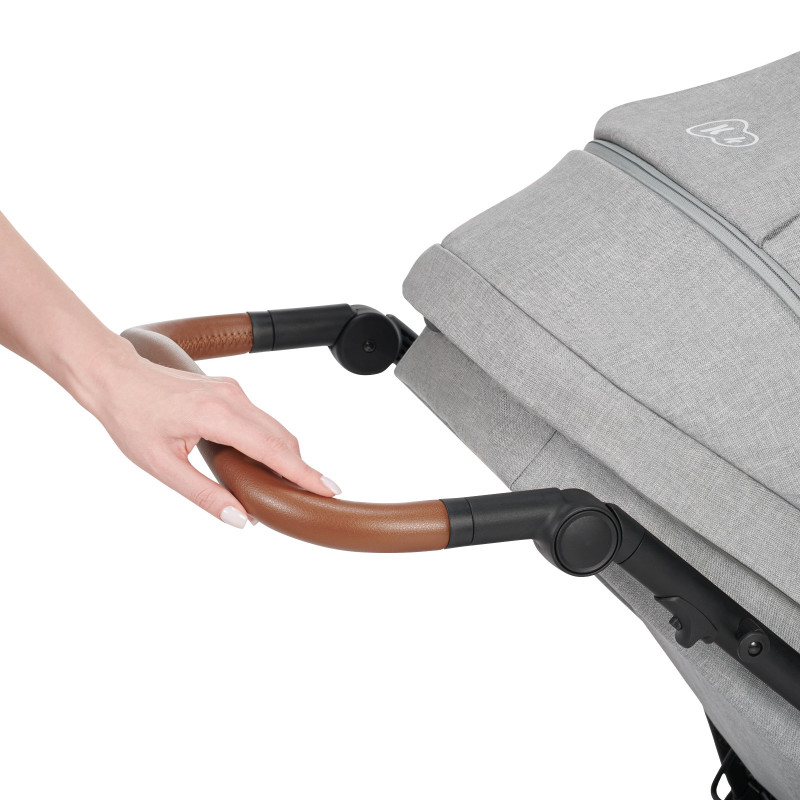 Універсальна коляска 3 в 1 Kinderkraft B-Tour Silver Gray KSBTOU00LGR3000