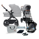 Універсальна коляска 3 в 1 Kinderkraft B-Tour Silver Gray KSBTOU00LGR3000