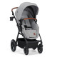 Універсальна коляска 3 в 1 Kinderkraft B-Tour Silver Gray KSBTOU00LGR3000