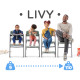 Стільчик для годування Kinderkraft Livy Aster Pink KHLIVY00PNK0000