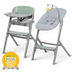 Стільчик для годування з шезлонгом Kinderkraft Livy Calmee Olive Green KHLICA00GRE0000