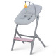 Стільчик для годування з шезлонгом Kinderkraft Livy Calmee Aster Pink KHLICA00PNK0000