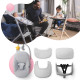 Стільчик для годування з шезлонгом Kinderkraft Igee Calmee Cloudy Grey KHIGCA00GRY0000