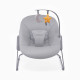 Шезлонг-гойдалка Kinderkraft Calmee Grey KBCALM00GRY0000