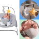 Шезлонг-гойдалка Kinderkraft Calmee Grey KBCALM00GRY0000