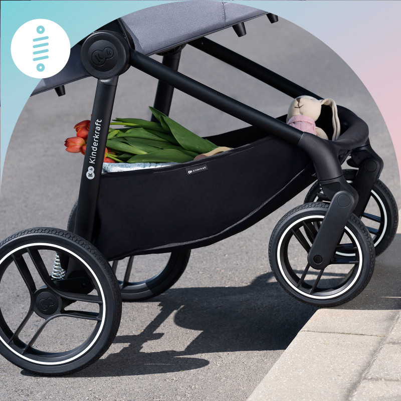 Універсальна коляска 2 в 1 Kinderkraft Nea Ash Pink KSNEA000PNK2000