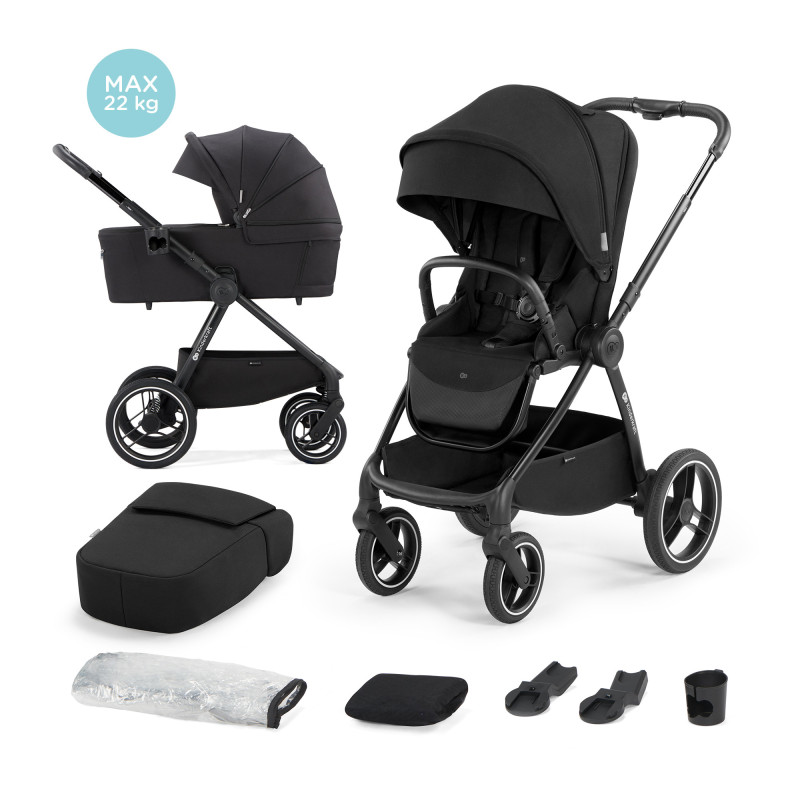 Універсальна коляска 2 в 1 Kinderkraft Nea Midnight Black KSNEA000BLK2000