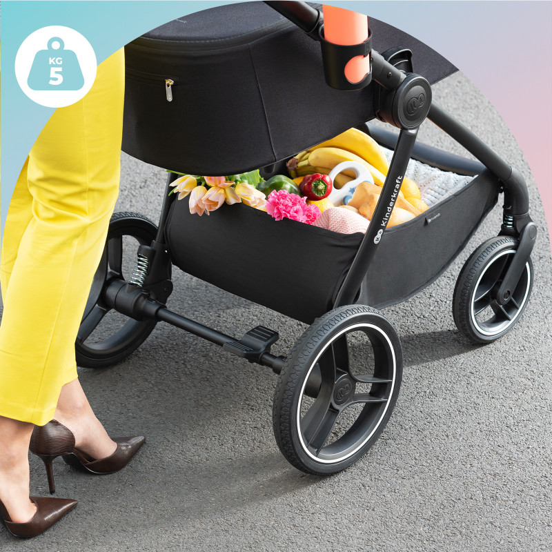 Універсальна коляска 2 в 1 Kinderkraft Nea Midnight Black KSNEA000BLK2000