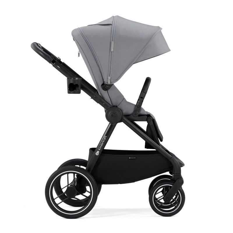 Універсальна коляска 2 в 1 Kinderkraft Nea Platinum Grey KSNEA000GRY2000