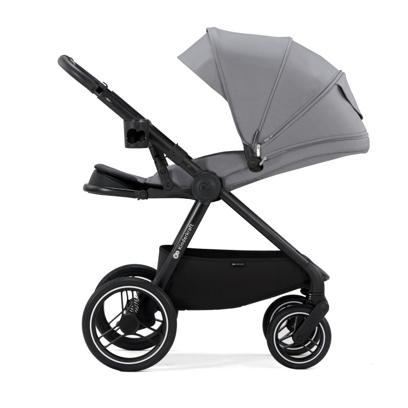 Універсальна коляска 2 в 1 Kinderkraft Nea Platinum Grey KSNEA000GRY2000