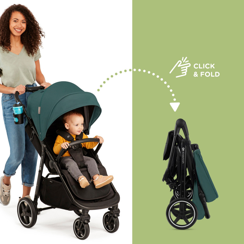 Прогулянкова коляска Kinderkraft Route Green KSROUT00GRE0000