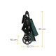 Прогулянкова коляска Kinderkraft Route Platinum Grey KSROUT00GRY0000