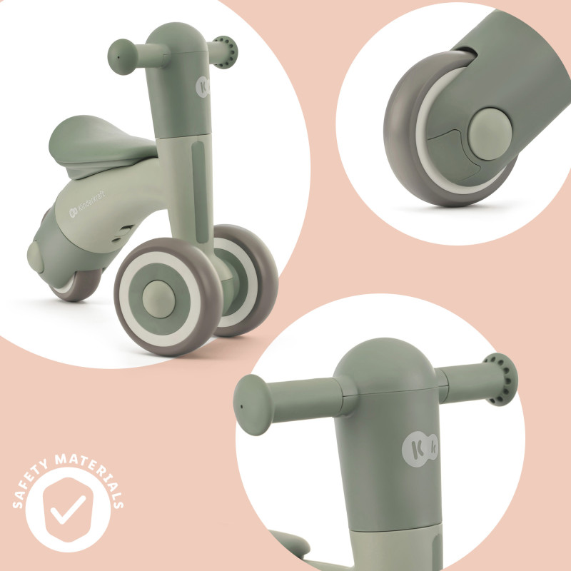 Каталка-біговел Kinderkraft Minibi Leaf Green KRMIBI00GRE0000