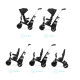 Триколіснийй велосипед Kinderkraft Easytwist Black KREASY00BLK0000