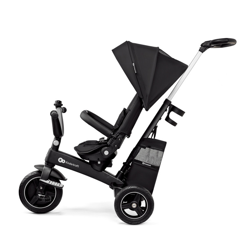 Триколіснийй велосипед Kinderkraft Easytwist Black KREASY00BLK0000