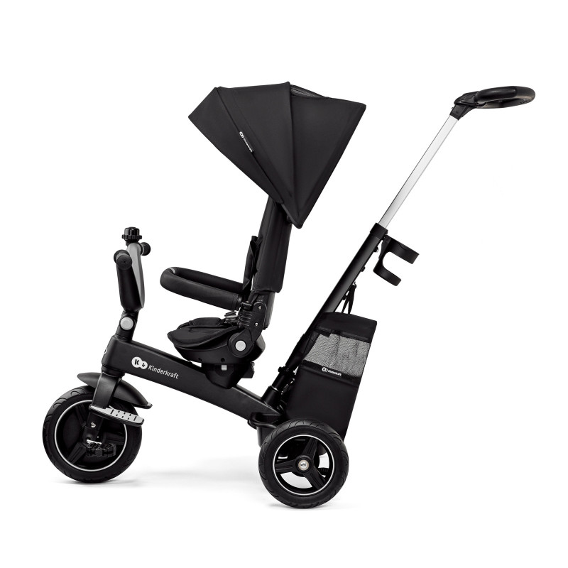 Триколіснийй велосипед Kinderkraft Easytwist Black KREASY00BLK0000