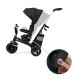 Триколіснийй велосипед Kinderkraft Easytwist Black KREASY00BLK0000