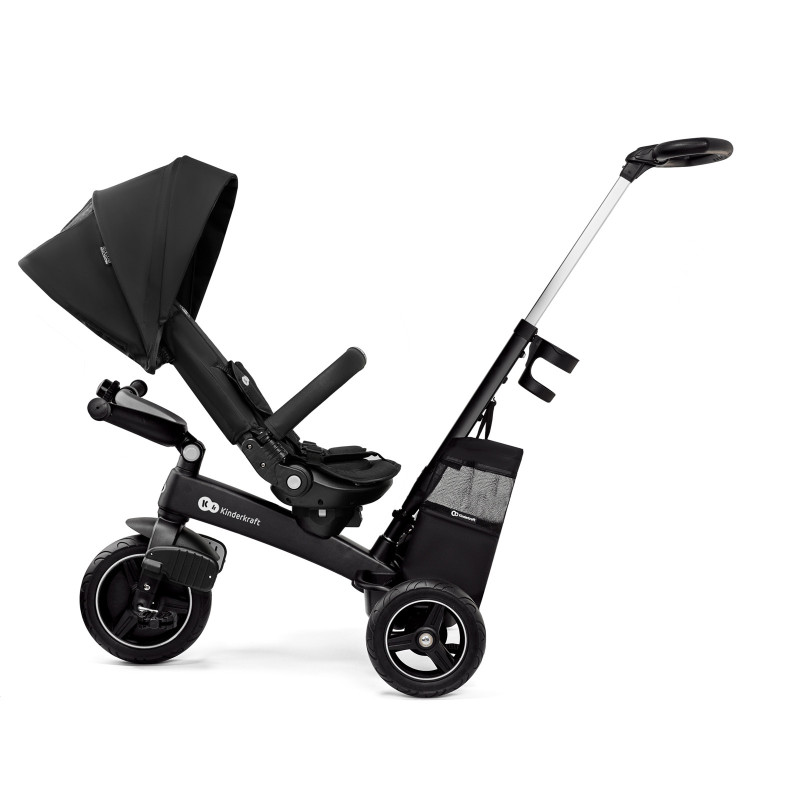 Триколіснийй велосипед Kinderkraft Easytwist Black KREASY00BLK0000