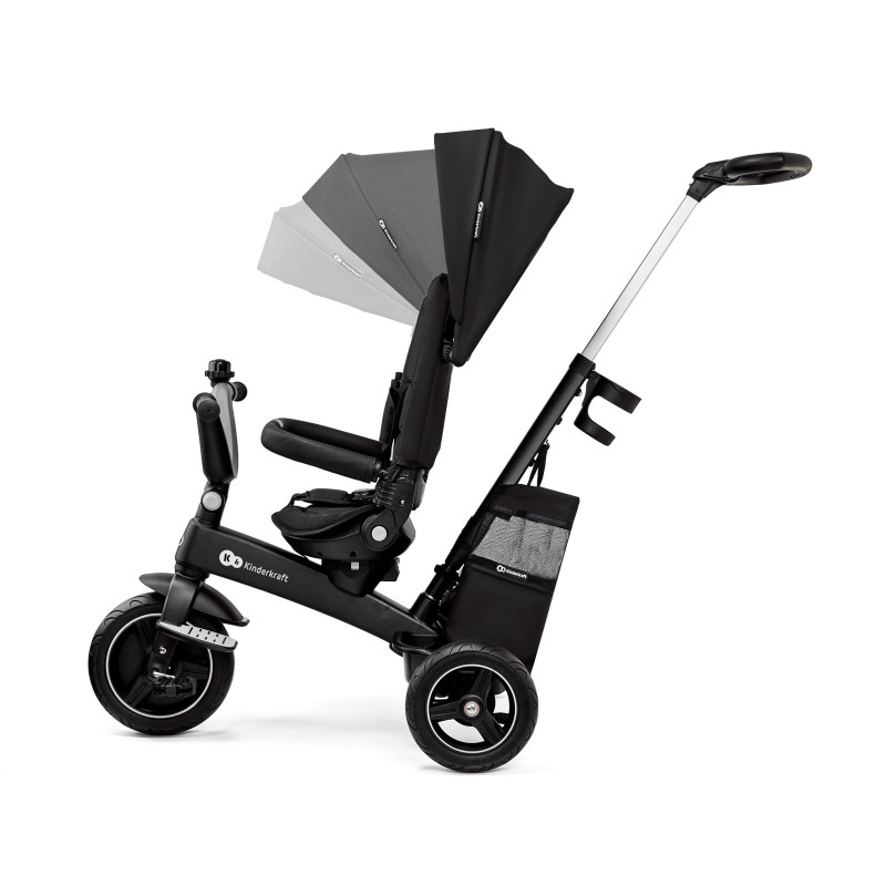 Триколіснийй велосипед Kinderkraft Easytwist Black KREASY00BLK0000